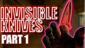 INVISIBLE KNIVES (Part 1) ★ CS:GO Showcase