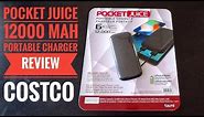 Pocket Juice 12000mAh Portable Charger Review from Costco