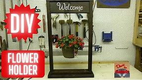 Make a Hanging Flower Holder | DIY project