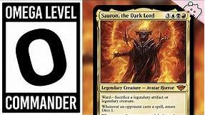 Omega Level Commander | Sauron, the Dark Lord | Incredibly Powerful | Deck Tech | EDH | MTG