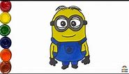 Minion Drawing | Step by Step Art for Kids | Little Art Adventure