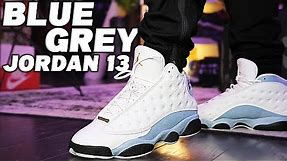 Air Jordan 13 “ Blue Grey “ Review and On Foot