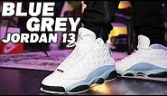 Air Jordan 13 “ Blue Grey “ Review and On Foot