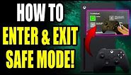 How To Enter Safe Mode on Xbox Series X|S & Exit Without Having to Reset or Complete Setup!