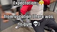 When you come back from vacation #meme #gymworkout #gymmemes #gym #vacation #gains #chestday