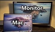 MacBook How to Connect to Monitor & Mirror/Extend/Change Main Display
