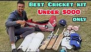 🔥 Best Cricket Kit Under 5000 Only | Cricket Kit Bag Full Set | Cricket kit Cheapest Cricket Kit