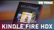 A hands-on look at Amazon's Kindle Fire HDX with Mayday customer support