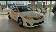 2013 Toyota Camry LE Review