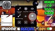 ✅how to enable macro circle ⭕️ in any iOS device | iPhone  macro free fire 🔥 | 97% headshots 🎯