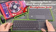 Samsung Tab S7 Must Have Accessories : Headphone Jack is Back!