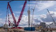 LR 13000 reactor installation - Standing tall to streamline lifts