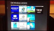 Windows 8 Apps: Old Windows Versions