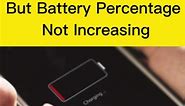 My iPhone Showing Charging But Battery Percentage Not Increasing (5 Effective Fix Ways) #iphone #battery #ios