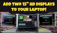 FOPO "Triple" Portable 15" Laptop Monitors [S17] -- DEMO & REVIEW