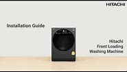 Installation Hitachi washing machine