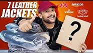 7 Best Stylish Leather Jackets for (Winter) Men 🔥 Jacket Haul Review 2023 | ONE CHANCE