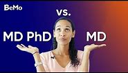 MD PhD vs MD: Which is best for you? | BeMo Academic Consulting