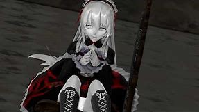 【MMD x Creepypasta OC】Only Human | Slender Doll Ally