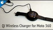 Qi Wireless Charger for Moto 360
