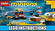 LEGO Instructions | Minions | 30387 | Bob Minion wth Robot Arms