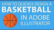 Adobe Illustrator Tutorial: Basketball