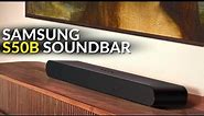 Samsung HW-S50B All-in-One Soundbar | The Best Budget Soundbar w/Dolby 5.1