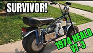 Repairing a Survivor Heald Trail Bronc Mini Bike!