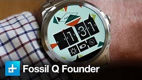 Fossil Q Founder Smartwatch Review