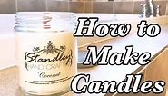 How to make scented candles - Candle making basics 101