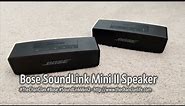 TechTalk: Bose Soundlink Mini II 2 Special Edition Demonstration & Review