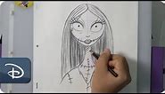 How-To Draw Sally From Tim Burton’s ‘The Nightmare Before Christmas’