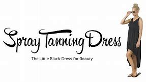 Spray Tanning Dress - What to wear after a spray tan