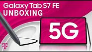 Samsung Galaxy Tab S7 FE 5G Specs & Unboxing | T-Mobile