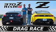 2023 Nissan Z vs Nissan 370Z NISMO // DRAG RACE & LAP TIMES