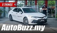 2022 Toyota Camry 2.5V facelift, 5 Things - AutoBuzz
