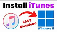 How to Download and Install iTunes on Windows 11 PC or Laptop - 2022