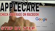 ✅ How To Check AppleCare Coverage On Macbook 🔴