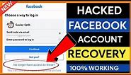 How to Recover Hacked Facebook Account Without Email, Password or Phone Number 2024