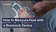 How to Measure Feet with a Brannock Device - Full Explanation