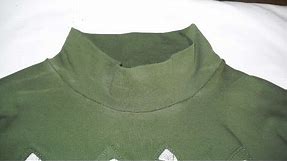 How To Shorten The Neck Of A Turtleneck T-Shirt - DIY Style Tutorial - Guidecentral