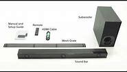 Unboxing and Setup Guide | Sony Z9F Soundbar