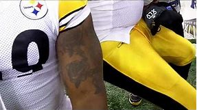 Pittsburgh Steelers Steve McClendon and his Tattoos