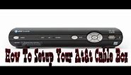 How To Setup Your At&t U-Verse Cable Box