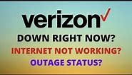 Verizon Outage - Verizon Internet Down - Verizon FIOS Outage Map - Verizon Service Status