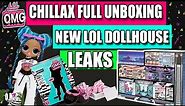 LOL SURPRISE OMG CHILLAX FULL UNBOXING + NEW LEAKED IMAGES OF THE NEW LOL SURPRISE HOUSE 2020