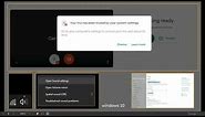 Google Meet How to Reset your Microphone Muted by your System Settings