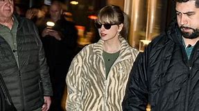 Taylor Swift Goes Casual in Beyoncé's Ivy Park Sneakers and Leggings Outside NYC Studio