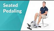 Pedal Exerciser - Chair Cardio Workout
