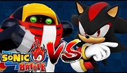 Sonic Battle Gameplay - E-102 Chaos Gamma vs. Shadow